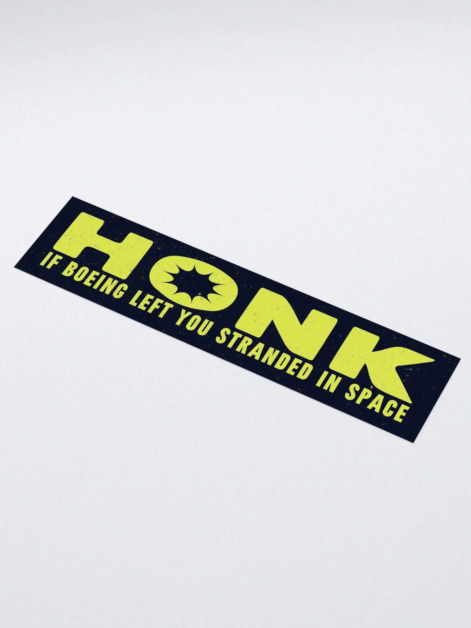 HONK For Boeing Kiss Cut Bumper Sticker (1)