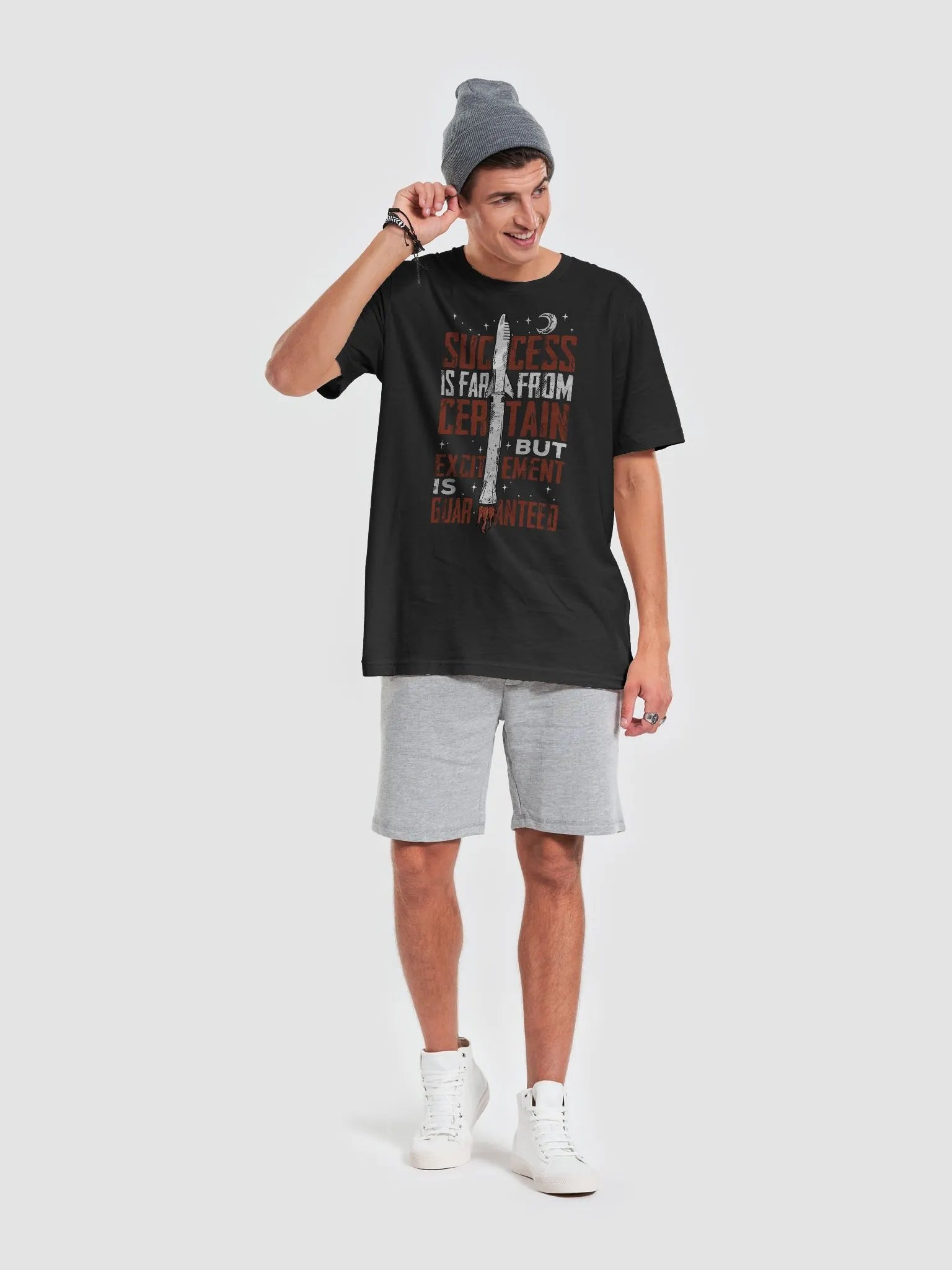 Excitement Guaranteed T-Shirt - Black (5)