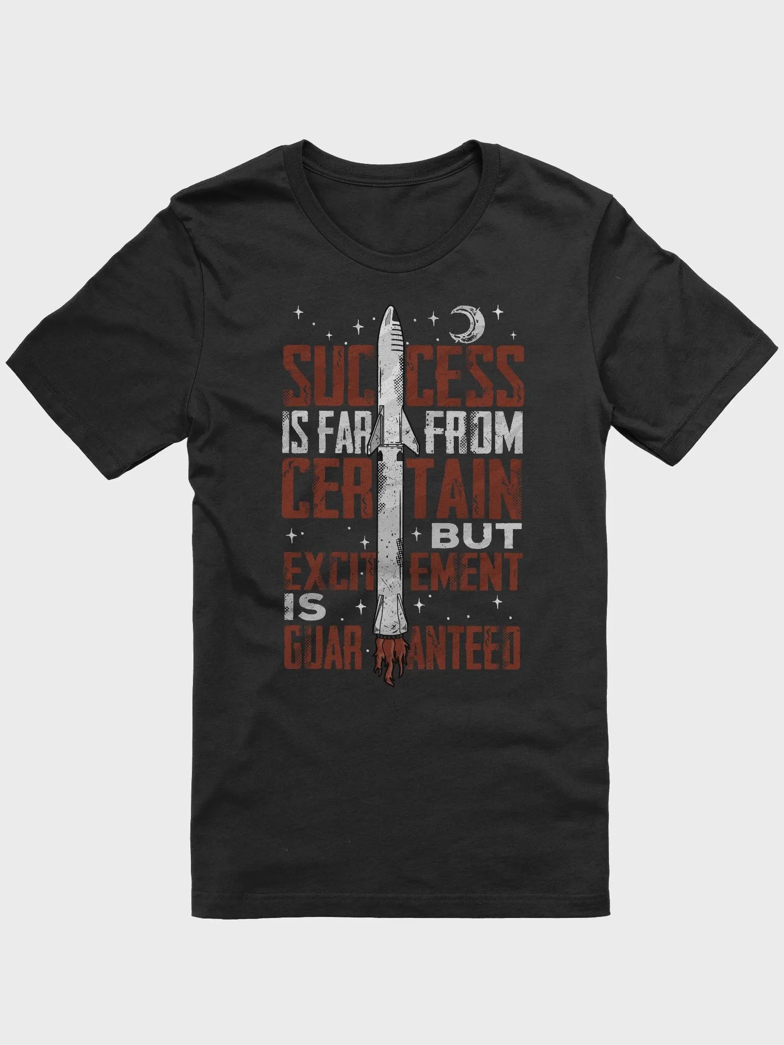 Excitement Guaranteed T-Shirt - Black (1)