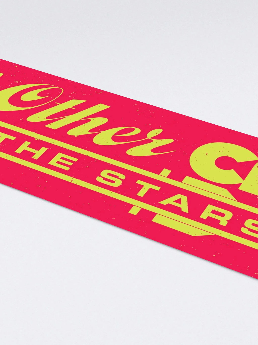 My Other Car is The Starship Kiss Cut Bumper Sticker (4)