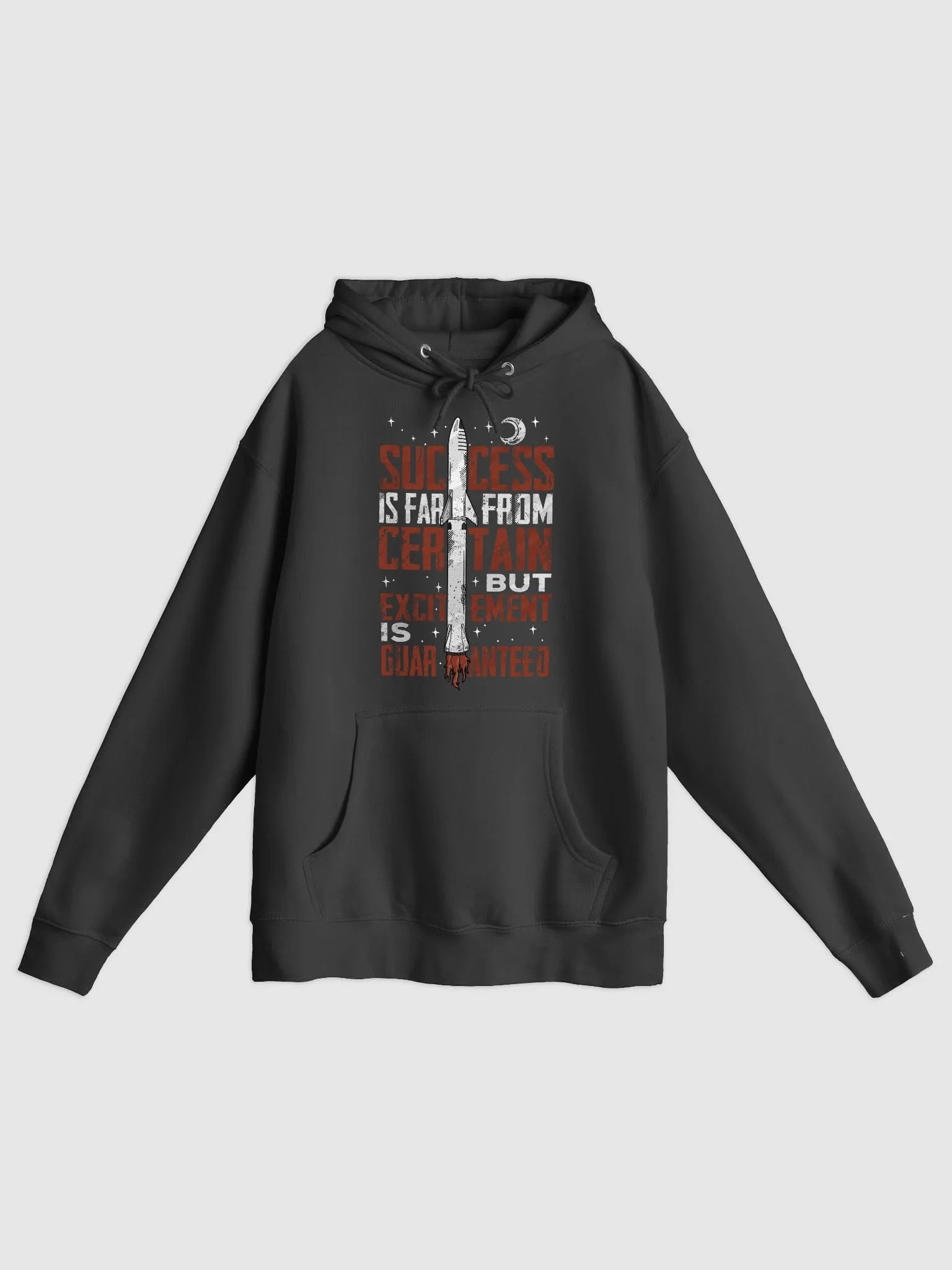 Excitement Guaranteed Hoodie - Black (1)