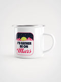 Rather Be On Mars Enamel Mug (1)