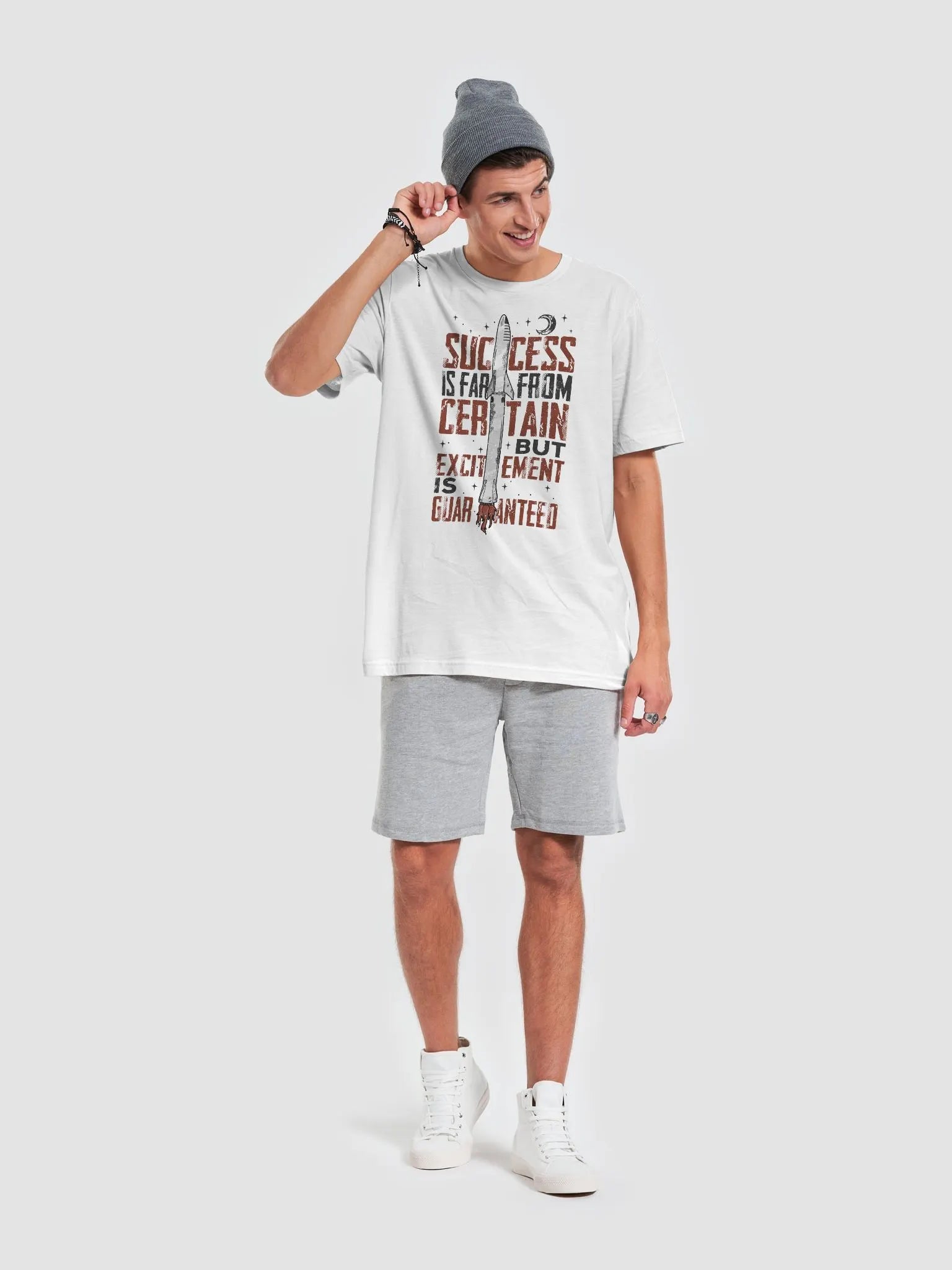 Excitement Guaranteed T-Shirt - White (6)