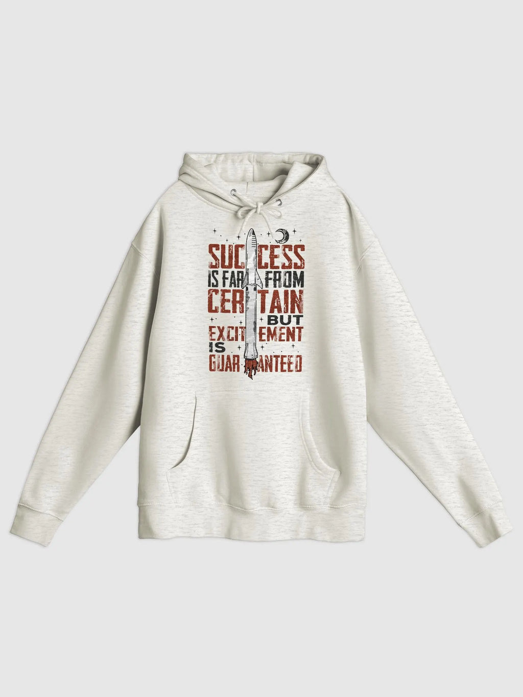 Excitement Guaranteed Hoodie - Grey (1)