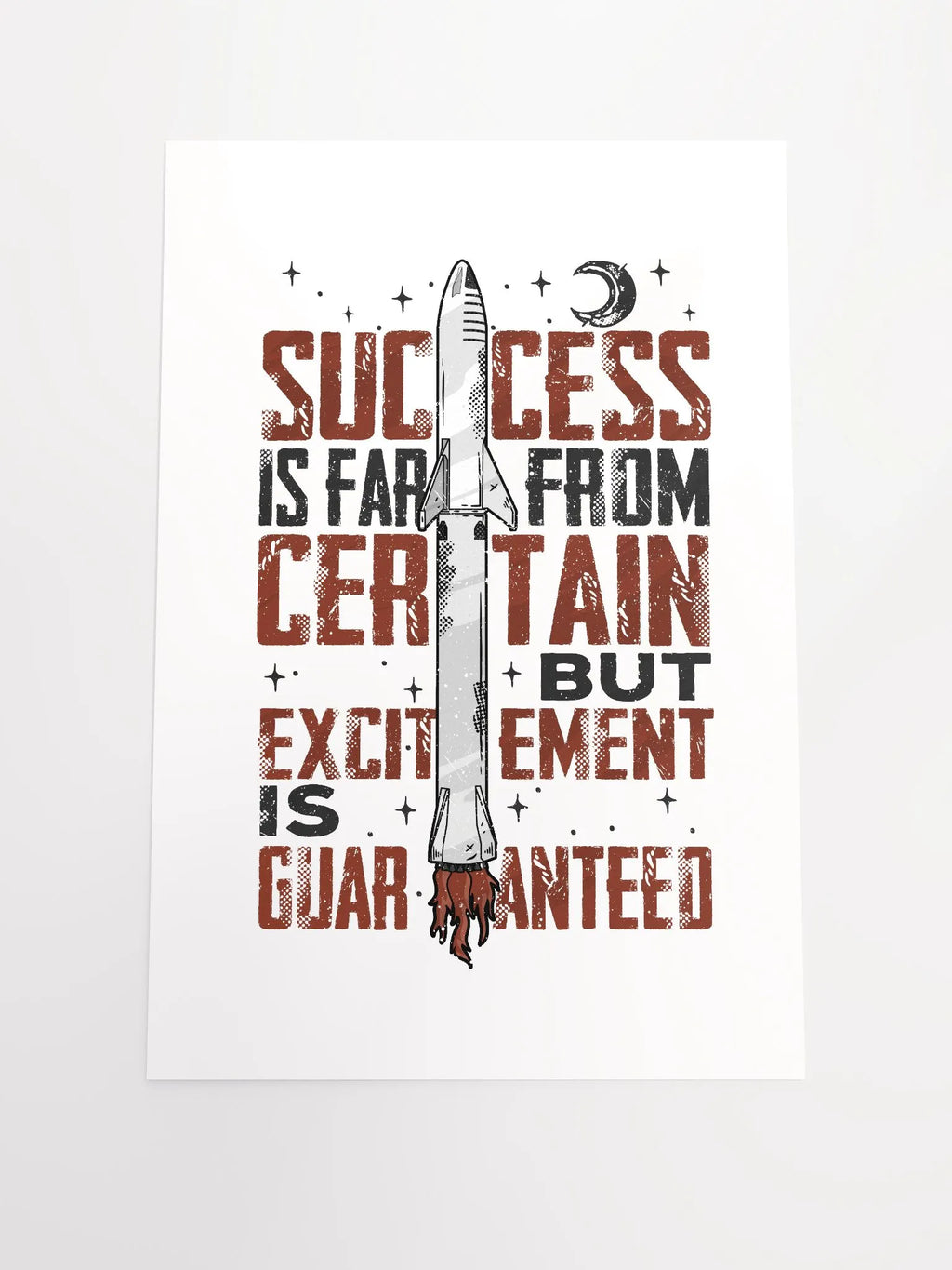 Excitement Guaranteed Poster (1)