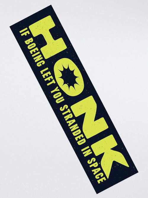 HONK For Boeing Kiss Cut Bumper Sticker (2)