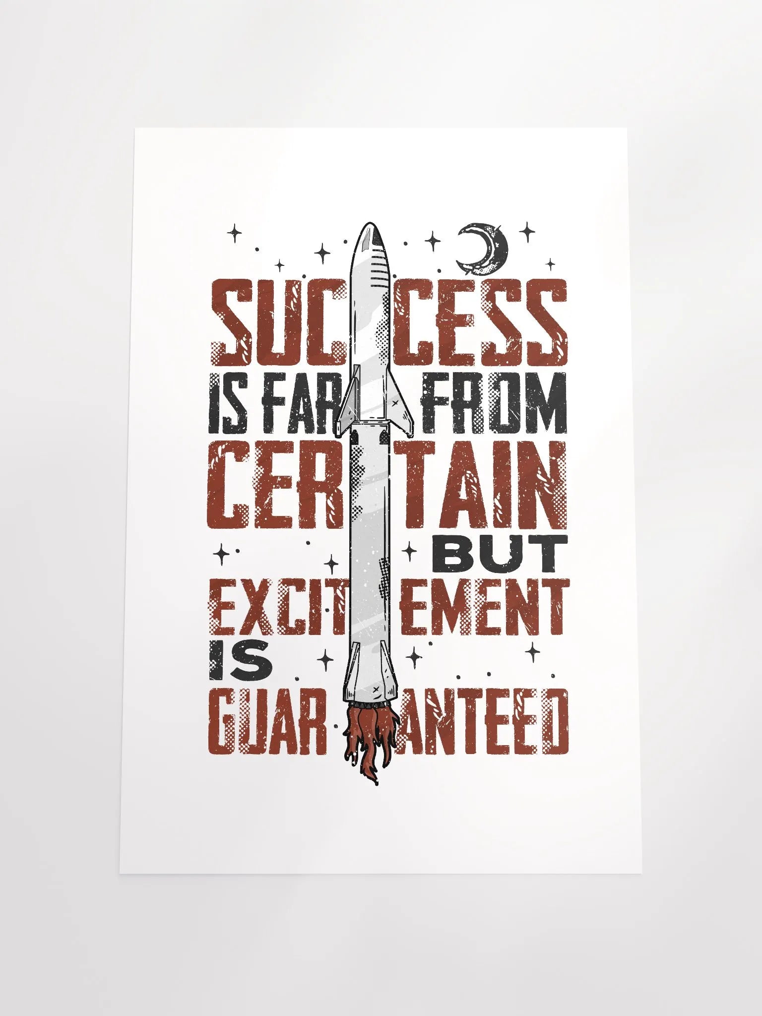 Excitement Guaranteed Poster (8)