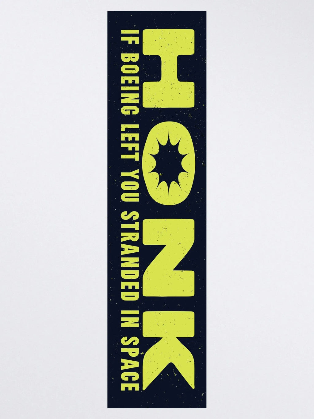 HONK For Boeing Kiss Cut Bumper Sticker (3)